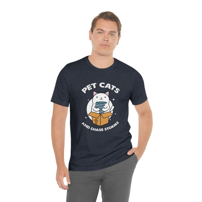 Pet Cats and Chase Storms Tee