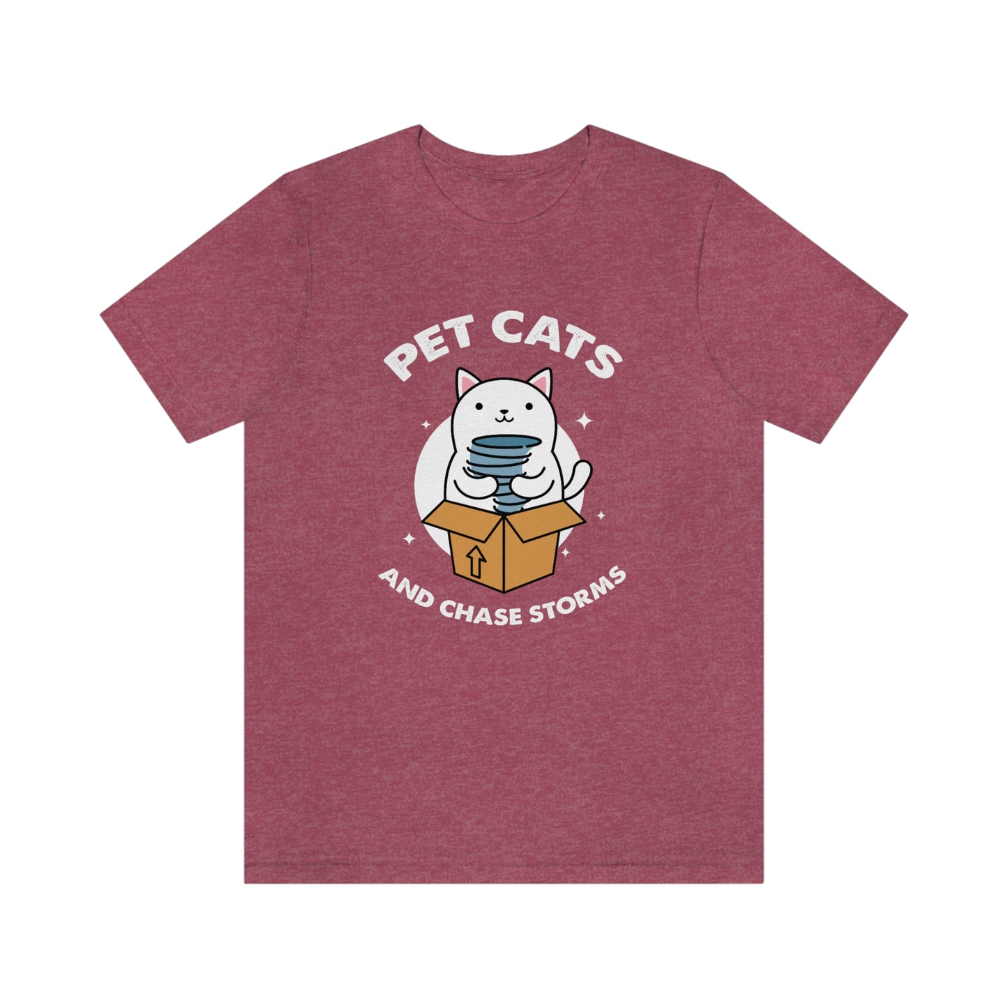 Pet Cats and Chase Storms Tee