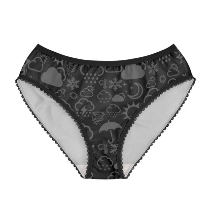 Wx Icon (Black/Gray) Cheeky Briefs