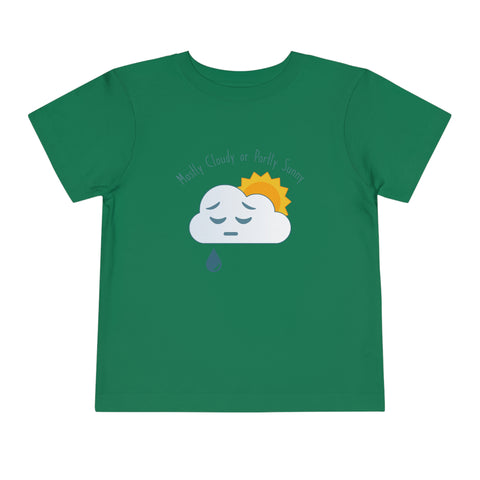 Mostly Cloudy Toddler Tee