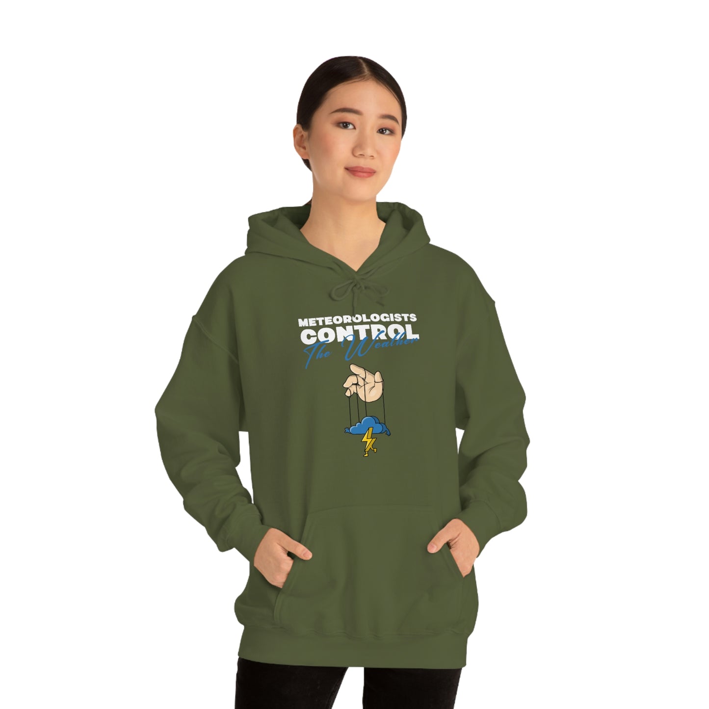 Meteorologists Control The Weather Hoodie