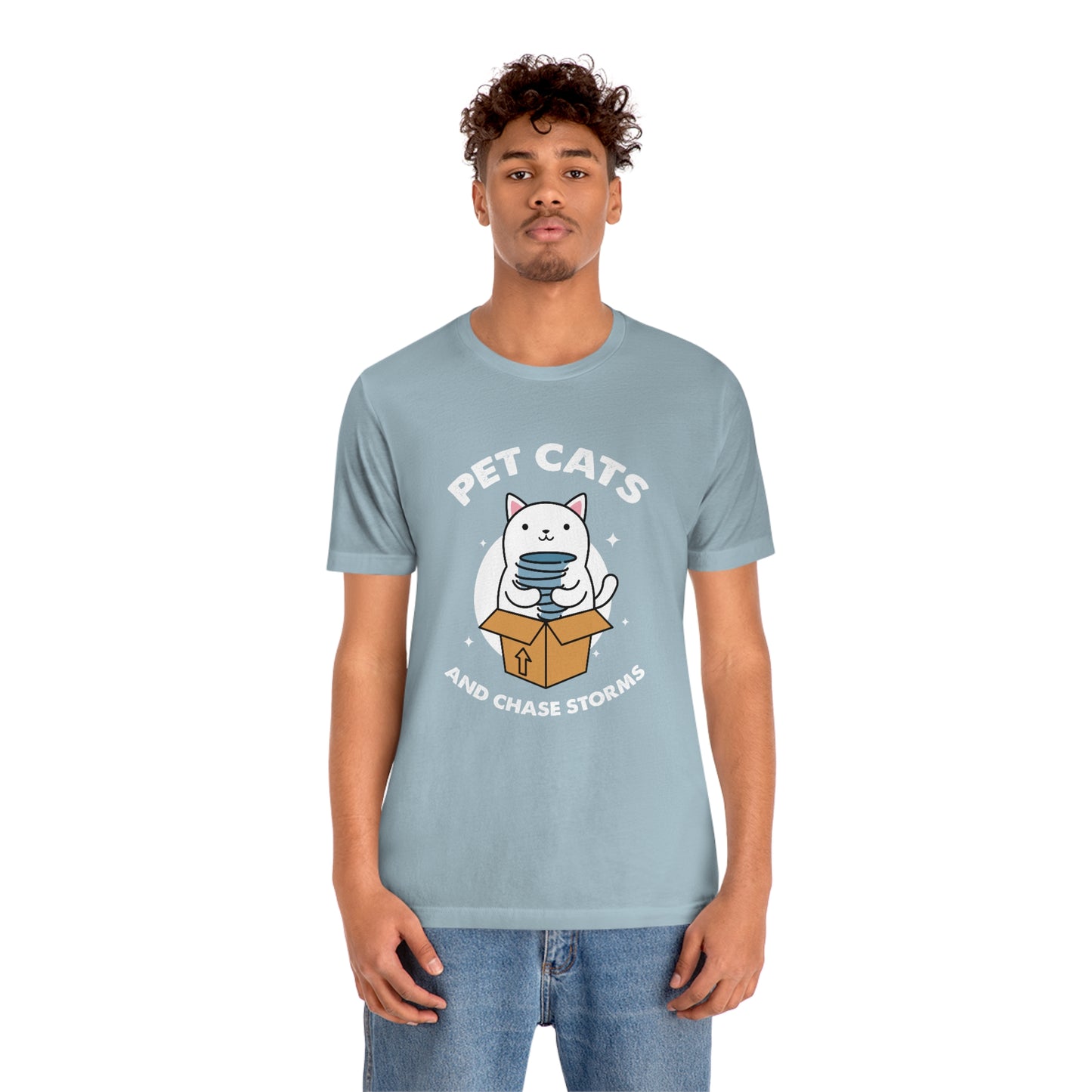 Pet Cats and Chase Storms Tee