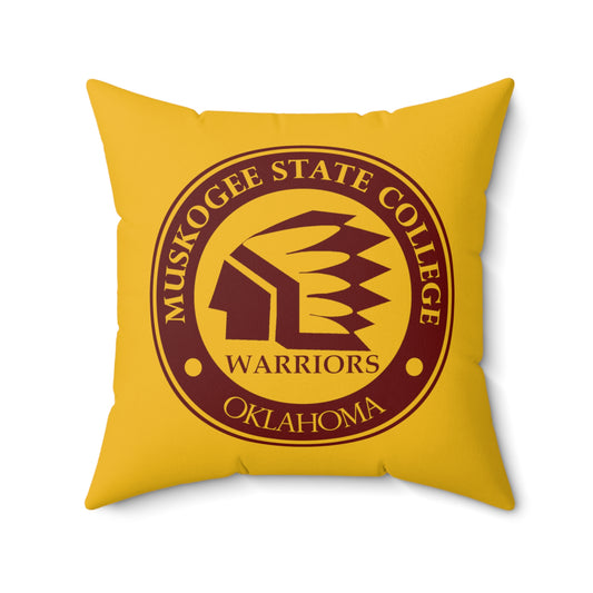 Muskogee State Throw Pillow
