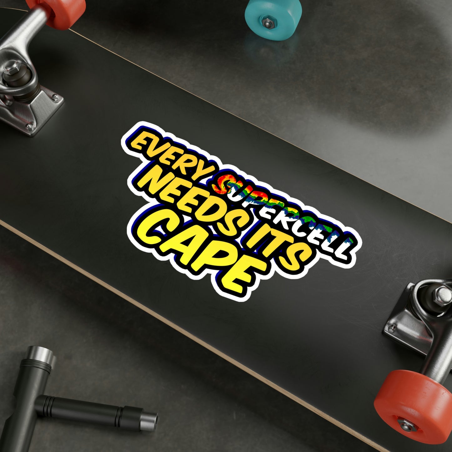 Every Supercell Needs Its CAPE Vinyl Decal