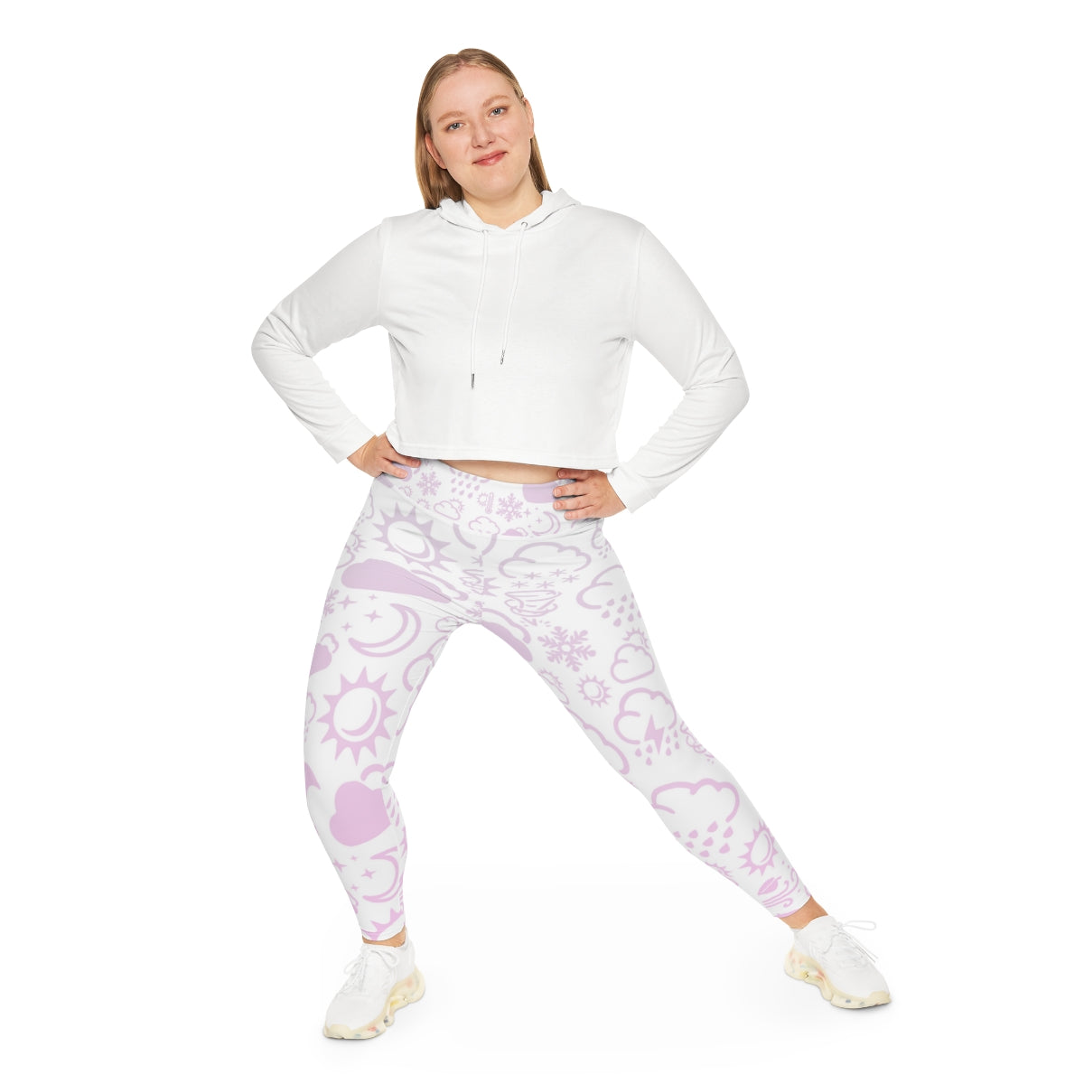 Wx Icon (Rose) Legging Taille Plus 