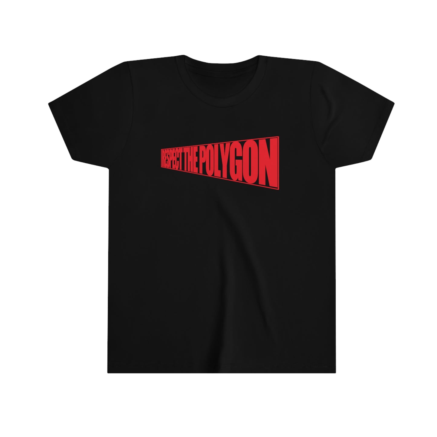 Respect The Polygon Kids Tee