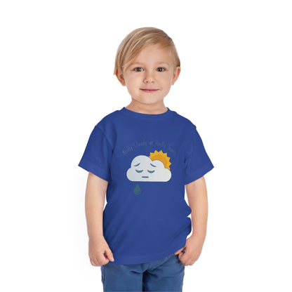 Mostly Cloudy Toddler Tee