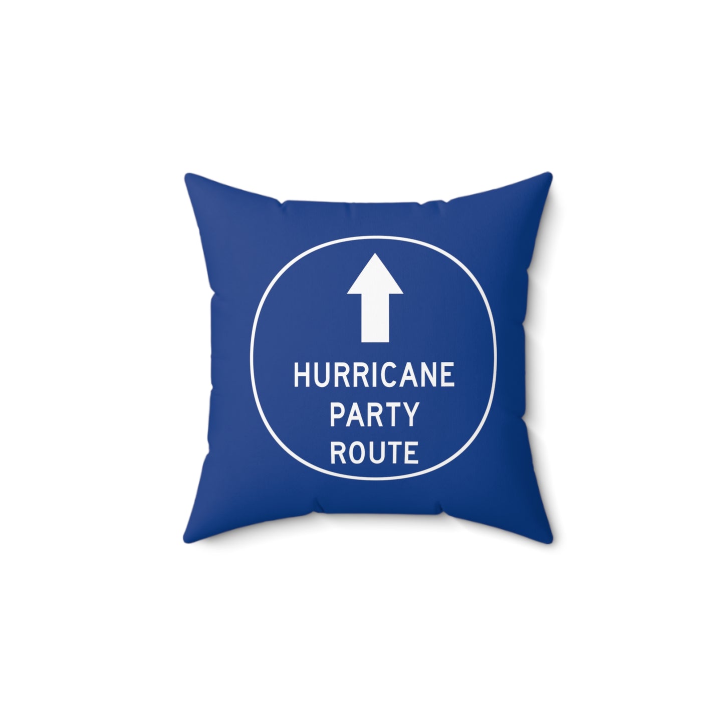 Hurricane Party Route Throw Pillow