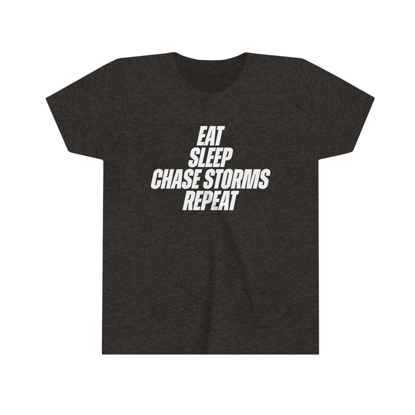 Eat, Sleep, Chase Storms, Repeat Kids Tee