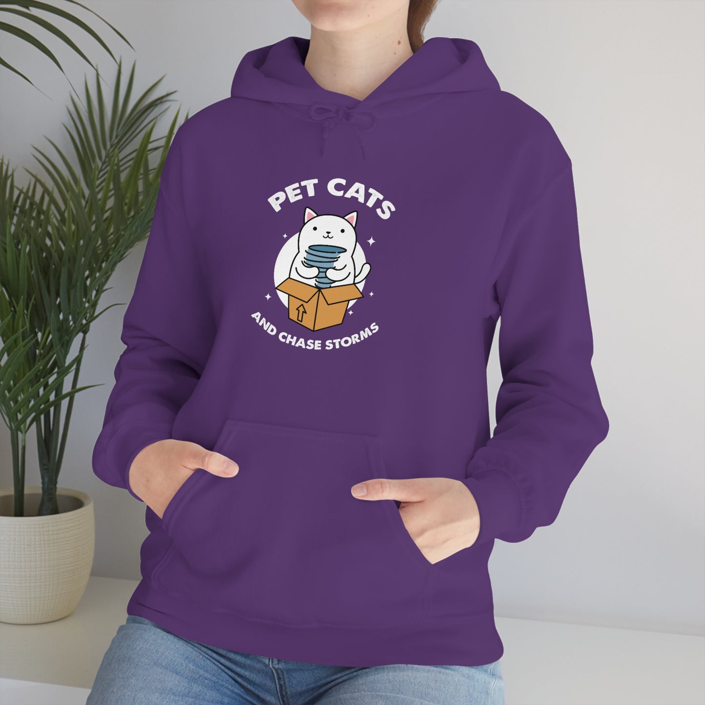 Pet Cats and Chase Storms Hoodie