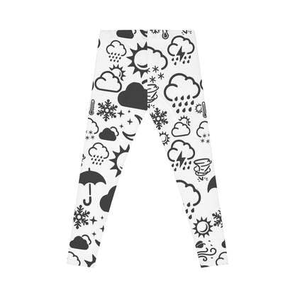 Wx Icon (Blanc/Noir) Legging décontracté 