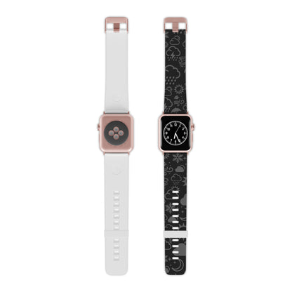 Wx Icon (Black/Grey) Watch Band for Apple Watch