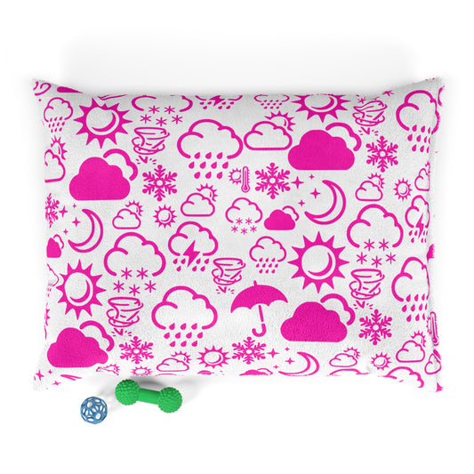 Wx Icon (White/Pink) Pet Bed