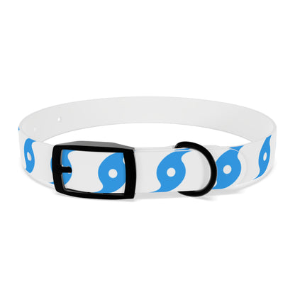 Hurricane Icon (Blue) Dog Collar