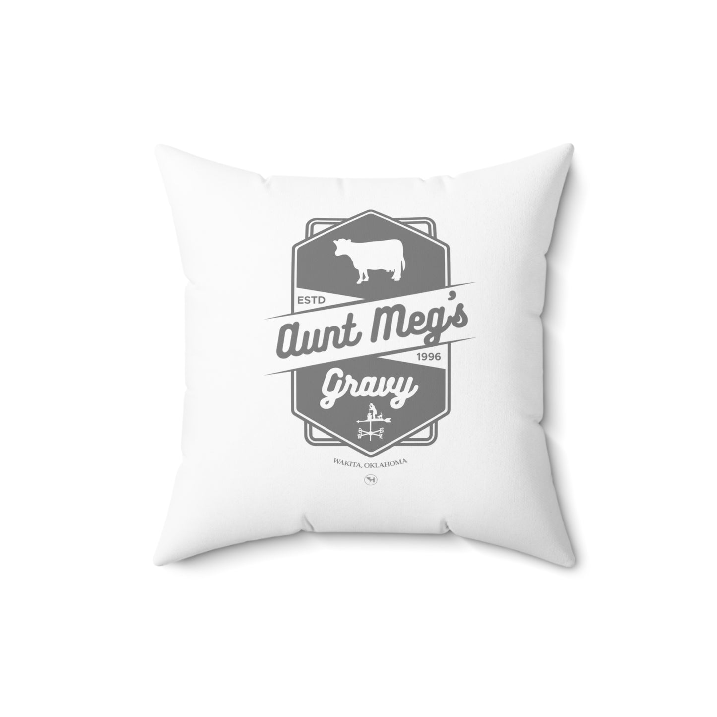 Aunt Meg's Gravy Throw Pillow