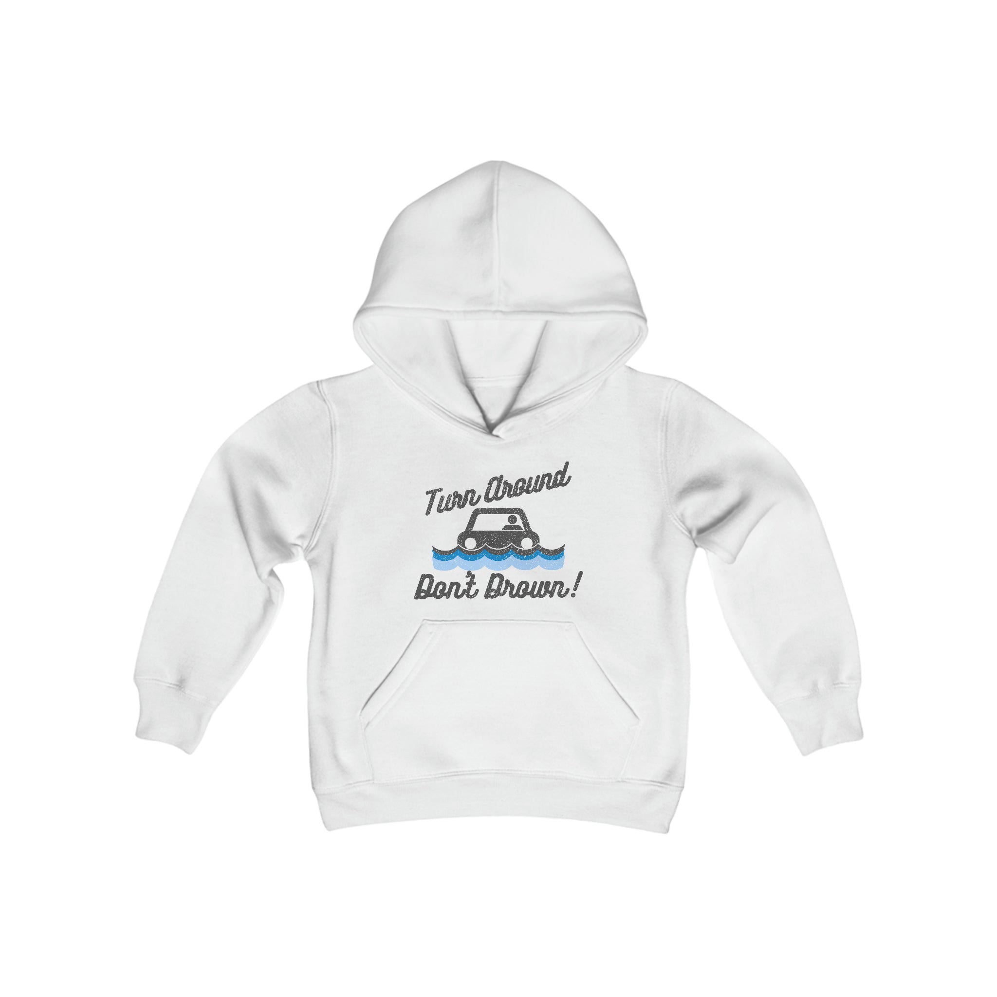 Turn Around, Don't Drown Children's Hoodie 