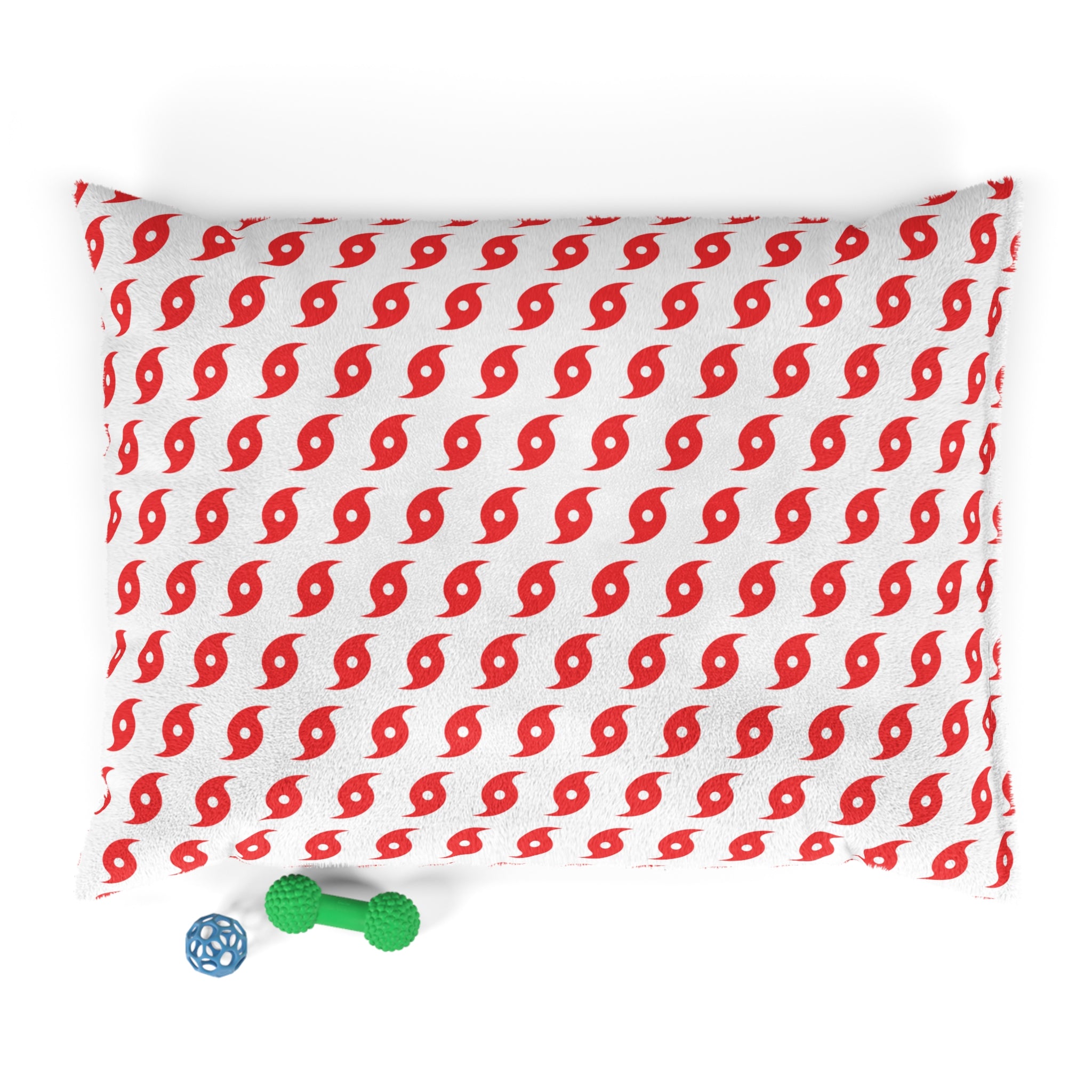 Hurricane Icon (Red) Pet Bed 