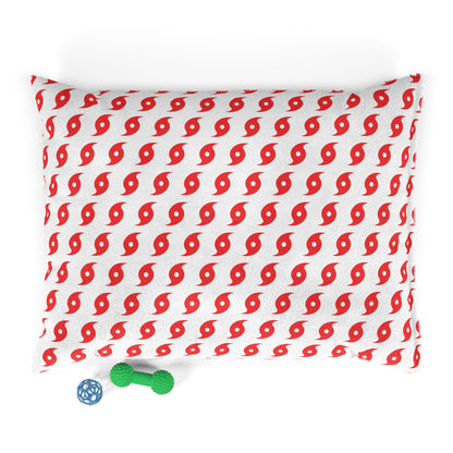 Hurricane Icon (Red) Pet Bed