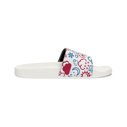 Wx Icon (Red/Blue) Kid's Slide Sandals