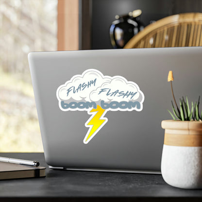 Flashy Flashy Boom Boom Vinyl Decal