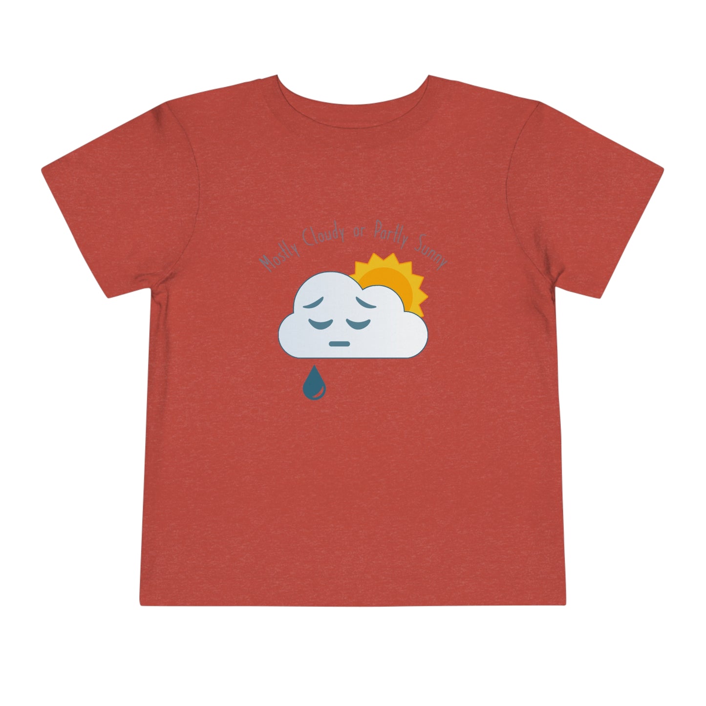 Mostly Cloudy Toddler Tee