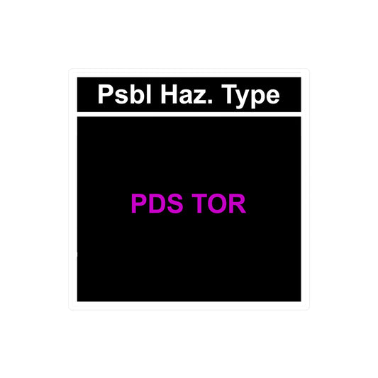 PDS TOR Vinyl Decal