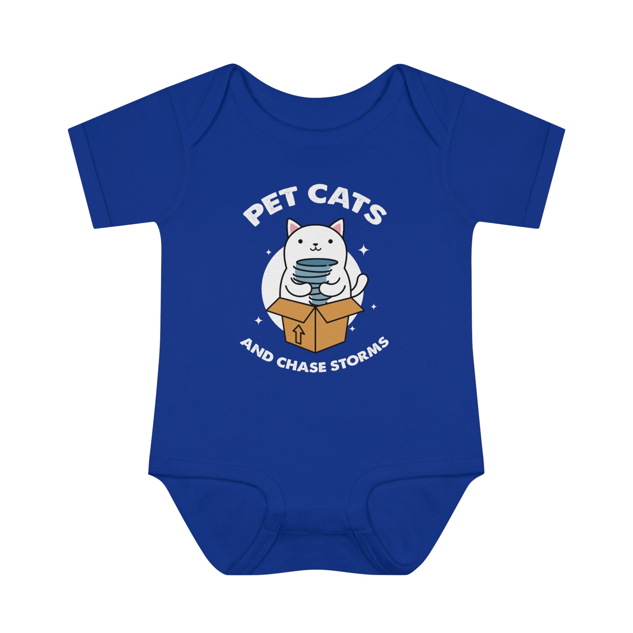 Pet Cats and Chase Storms Infant Bodysuit 