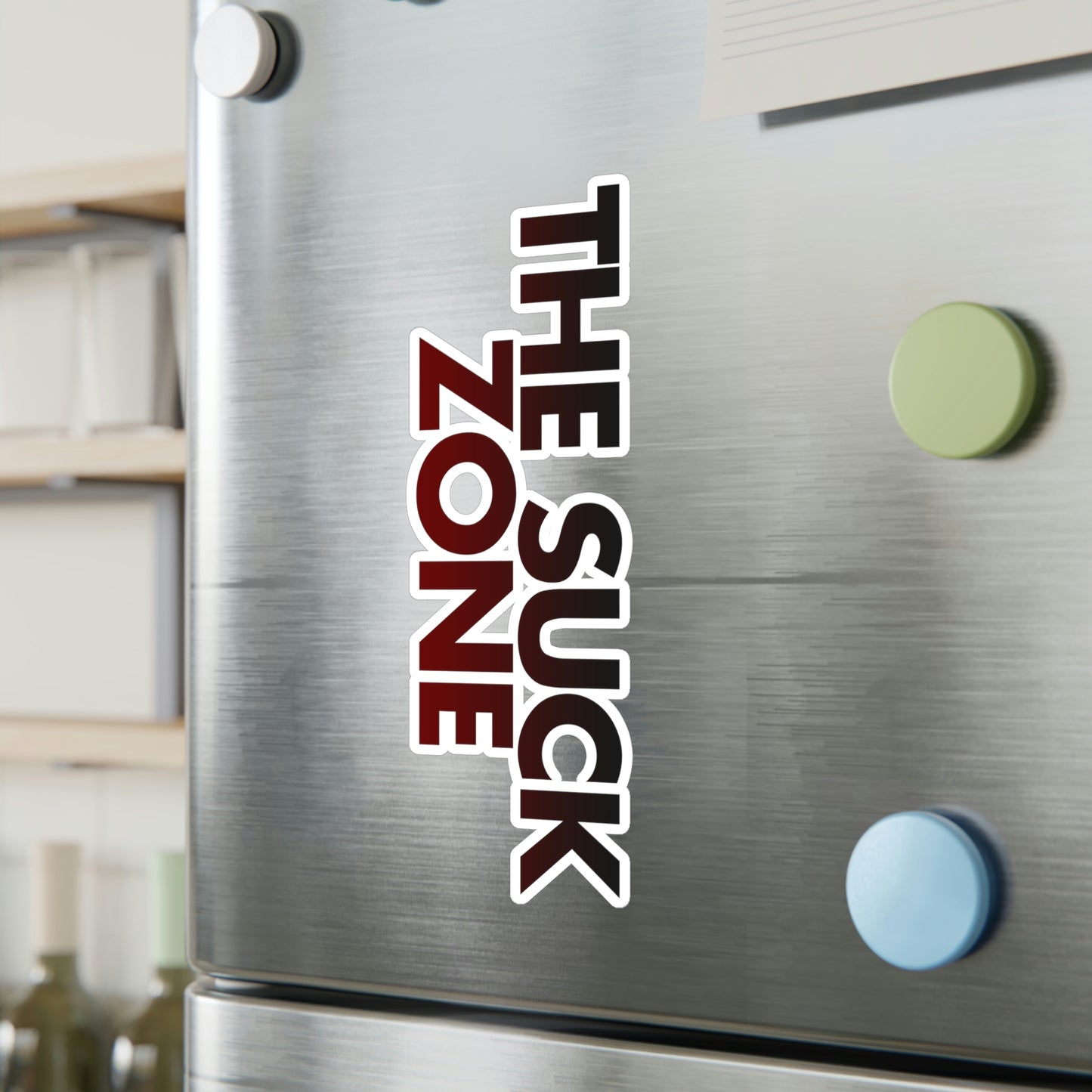 The Suck Zone Vinyl Decal