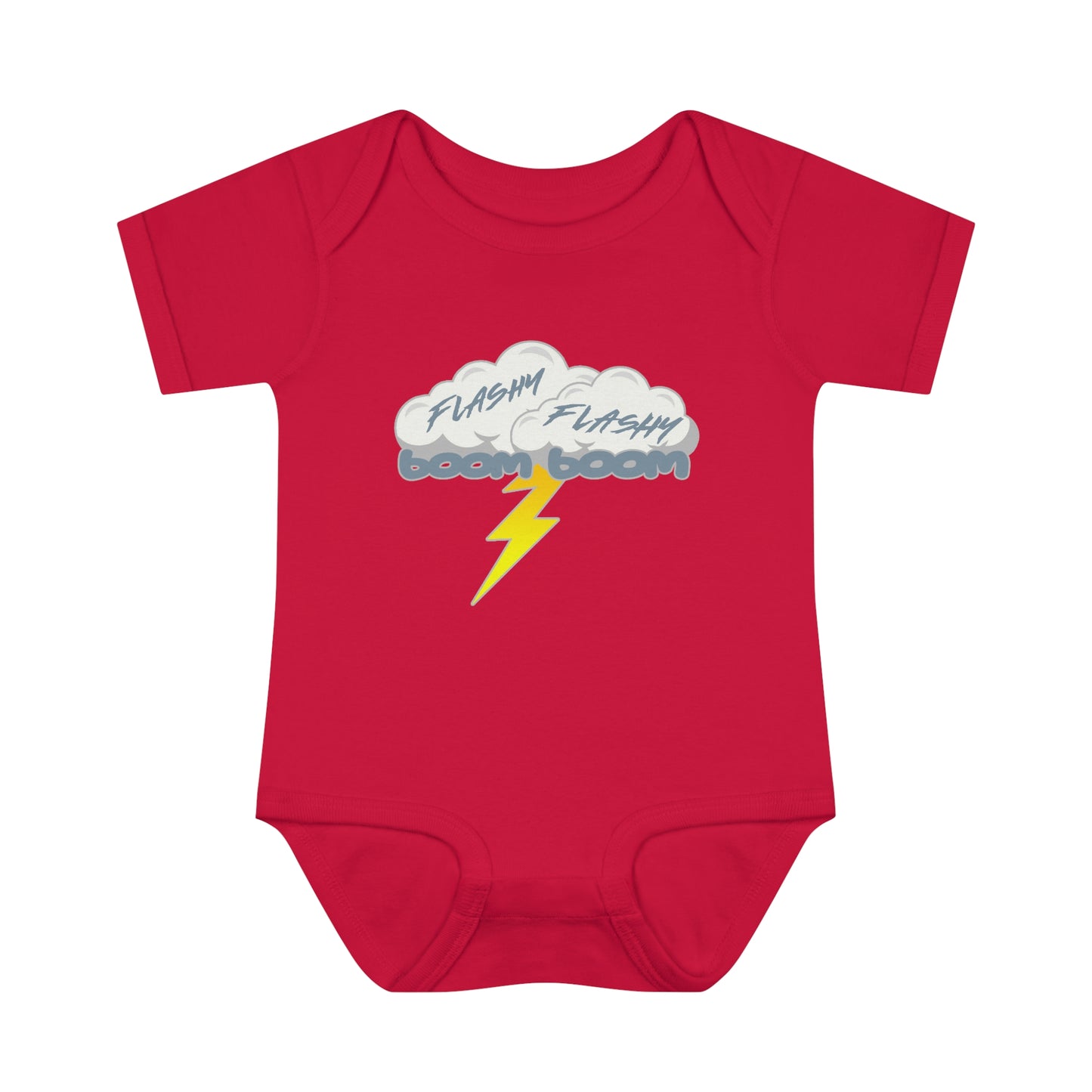 Flashy Flashy Boom Boom Infant Bodysuit