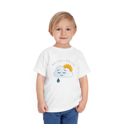 Mostly Cloudy Toddler Tee