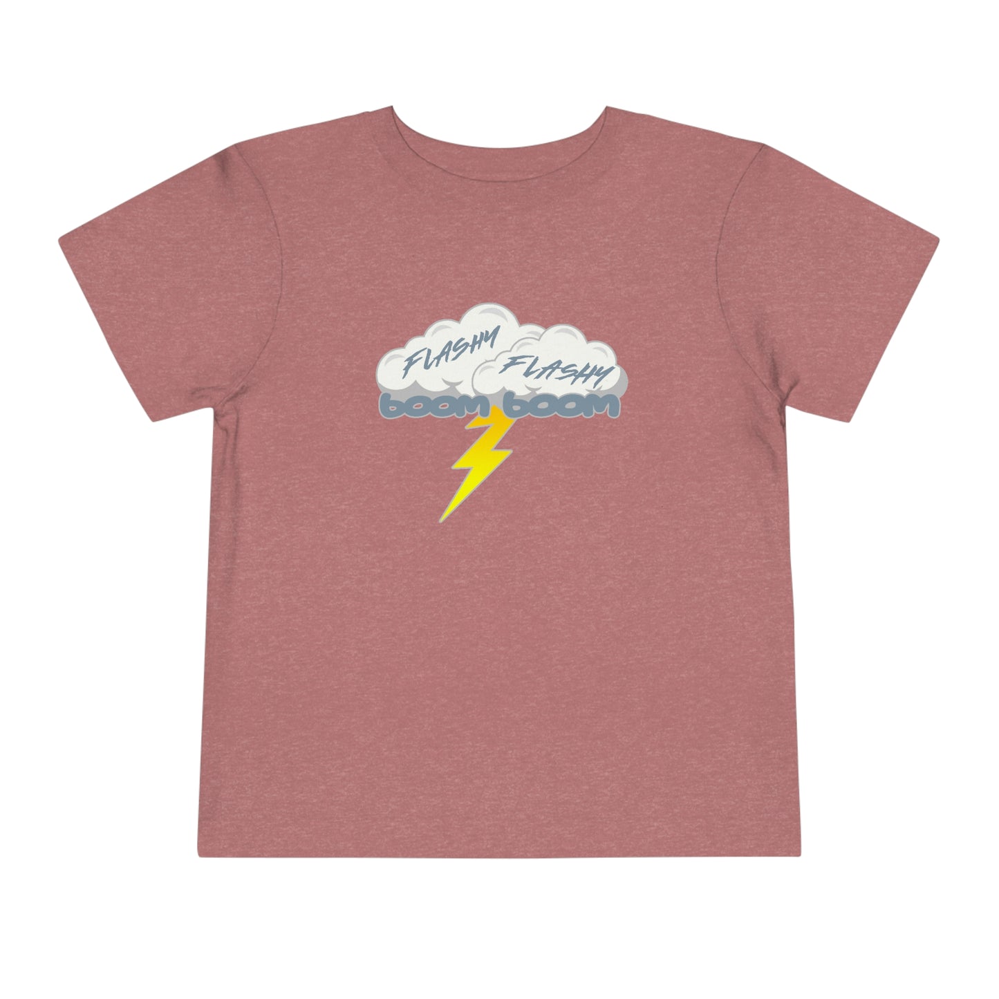 Flashy Flashy Boom Boom Toddler Tee