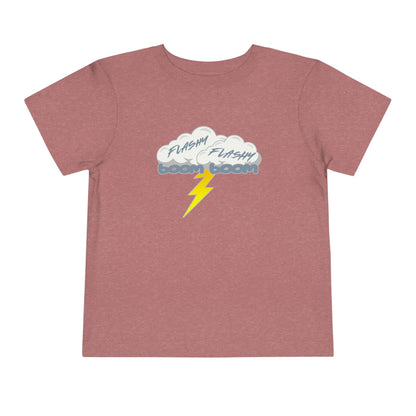 Flashy Flashy Boom Boom Toddler Tee