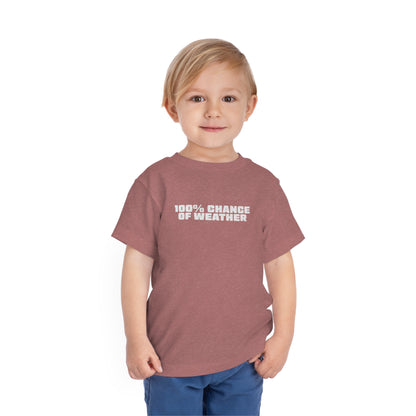 100% Chance of Weather Toddler Tee