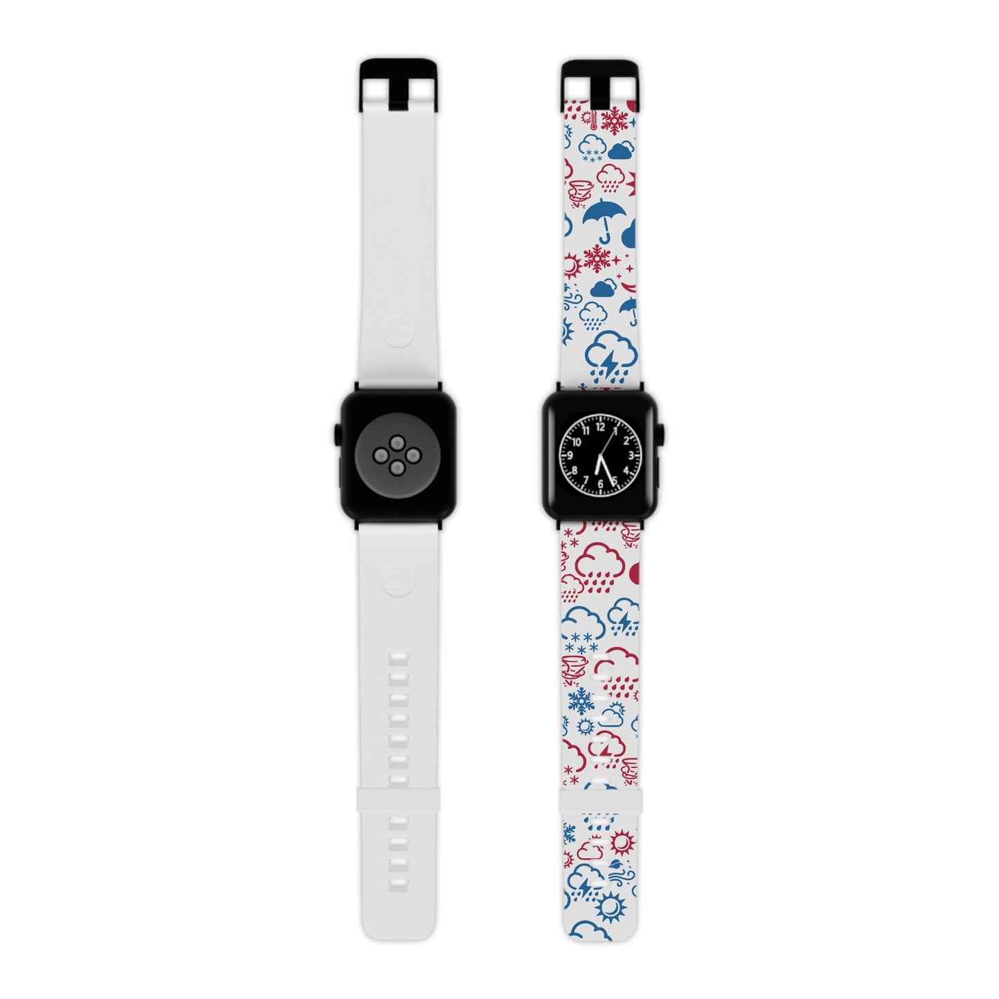 Wx Icon (Red/Blue) Watch Band for Apple Watch