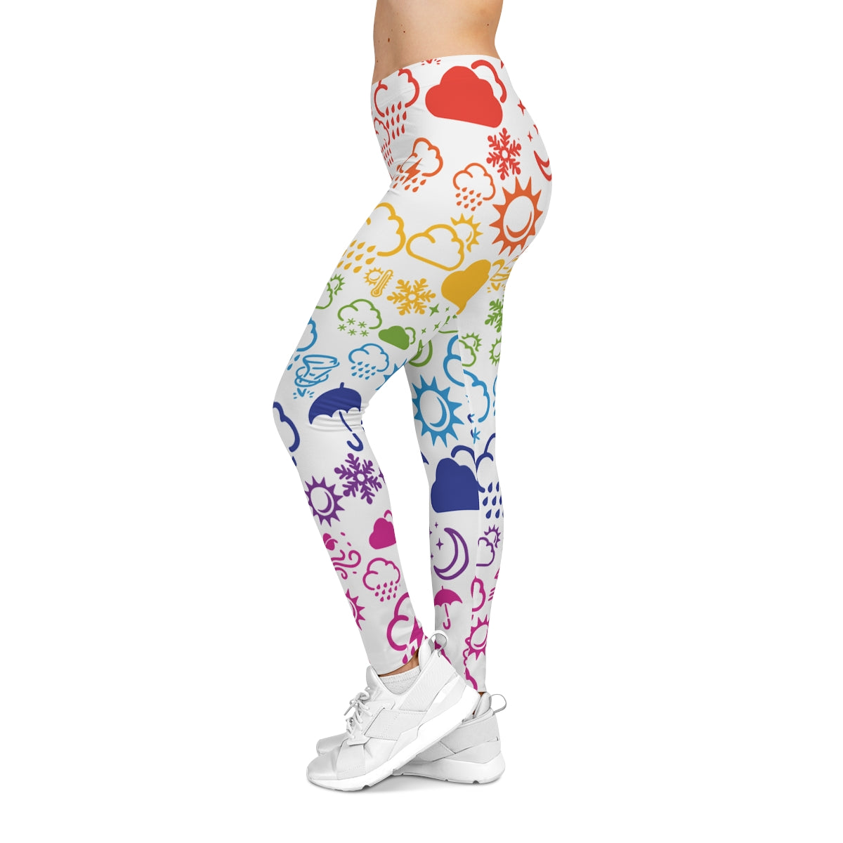 Wx Icon (Arc-en-ciel) Legging décontracté 