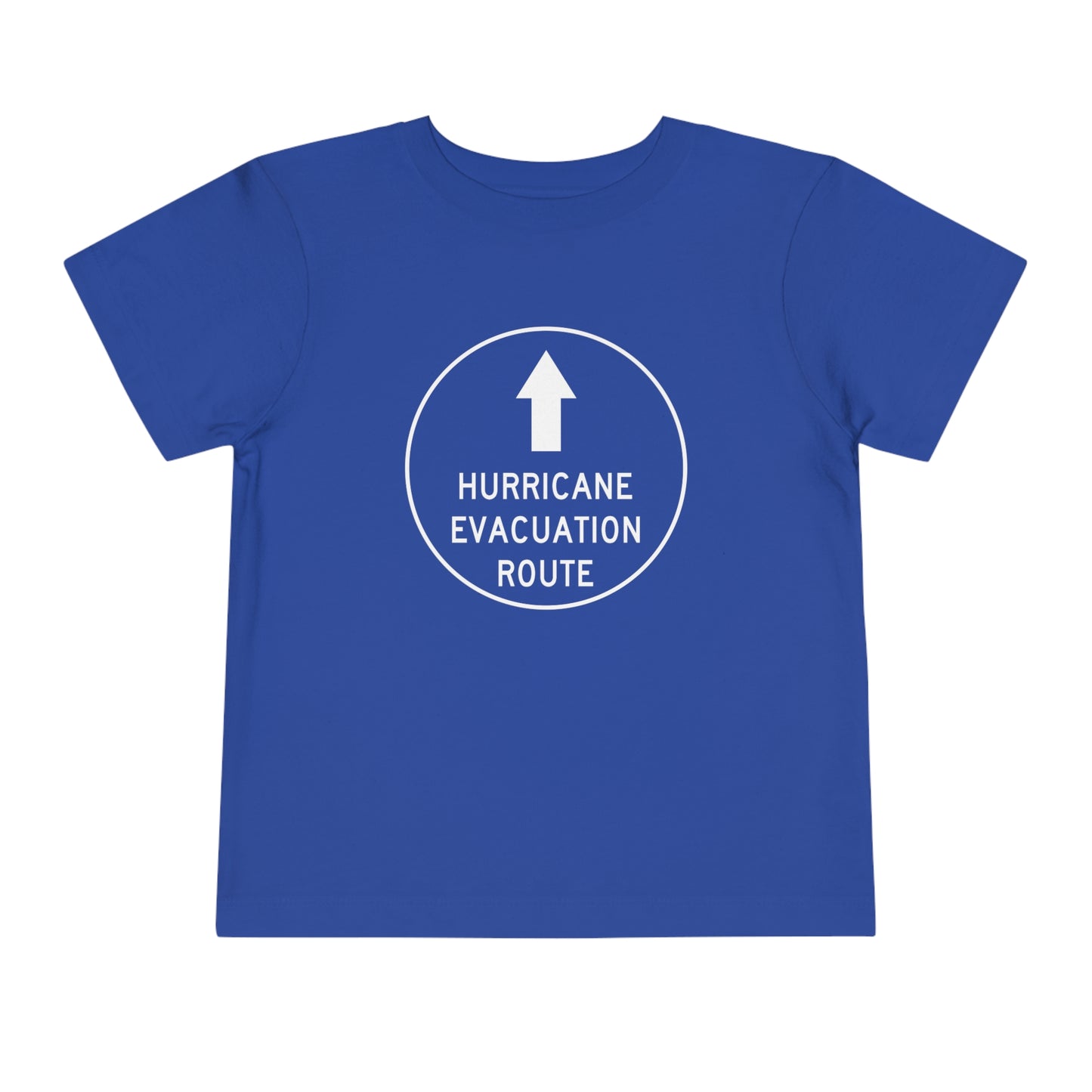 Hurricane Evacuation Route Toddler Tee