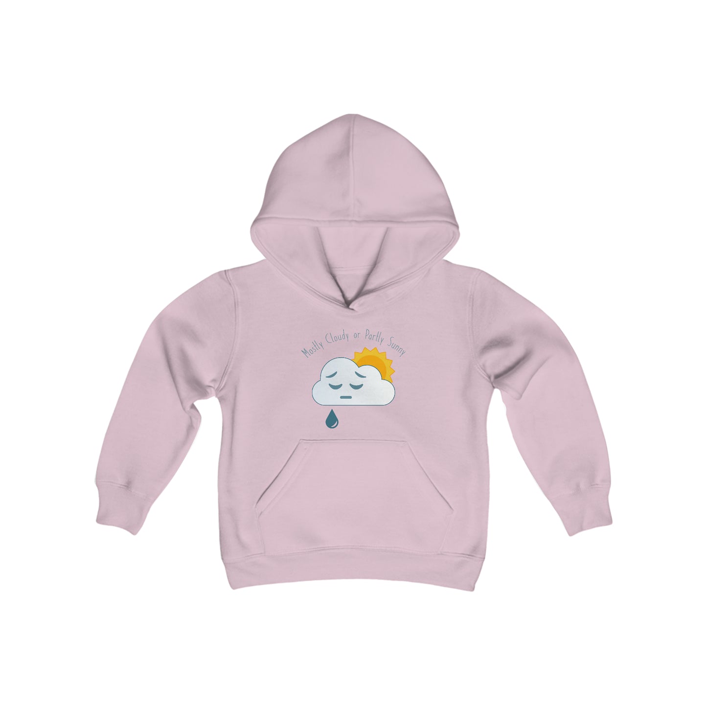 Mostly Cloudy Children's Hoodie