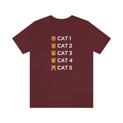 Hurricane Cat-egories Tee