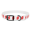 Hurricane Icon (Red) Dog Collar