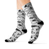 Wx Icon (White/Black) Socks