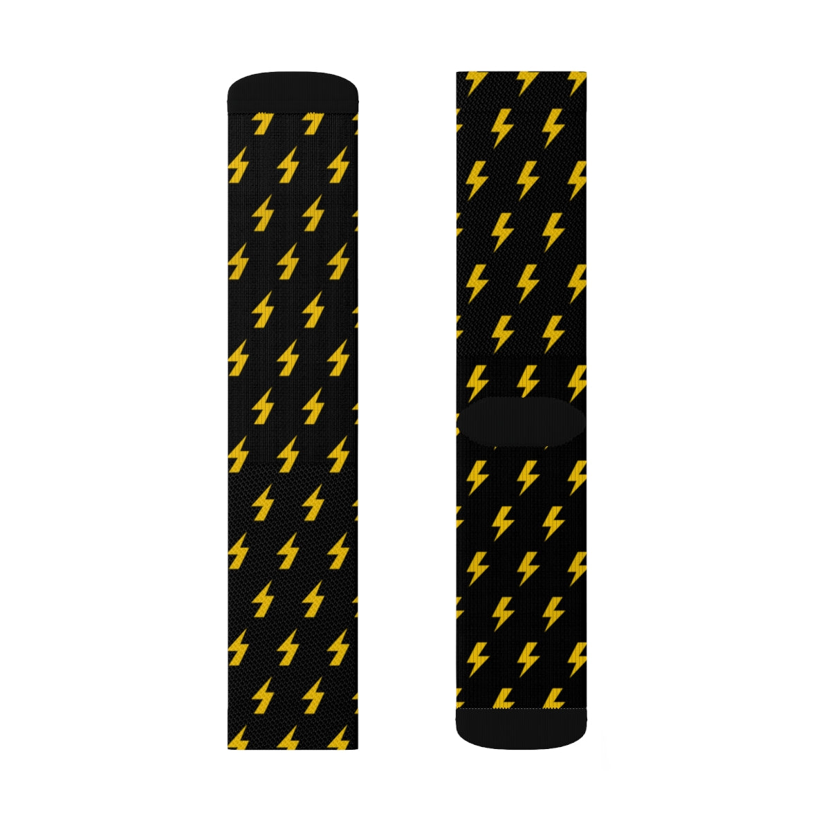 Lightning (Black/Yellow) Socks 