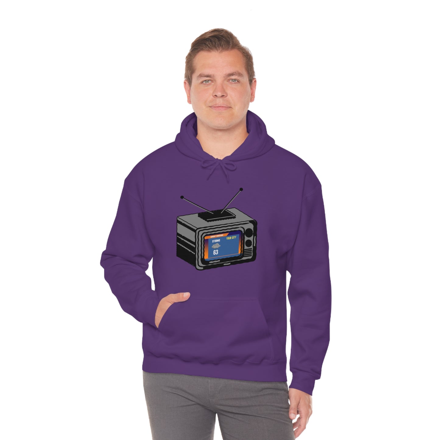 Retro Local Forecast Hoodie