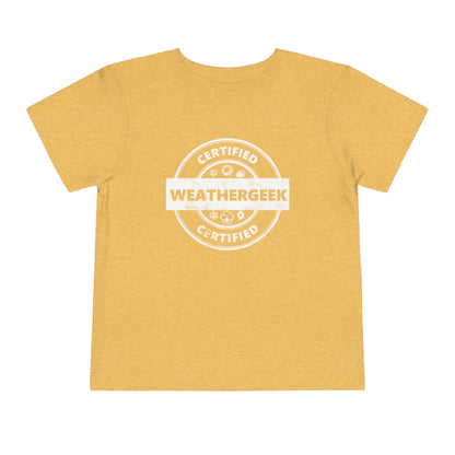 Certified Weathergeek Toddler Tee