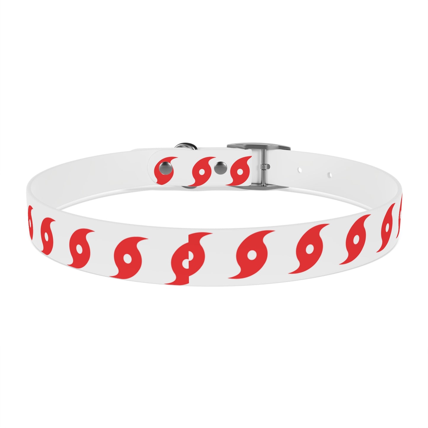 Hurricane Icon (Red) Dog Collar