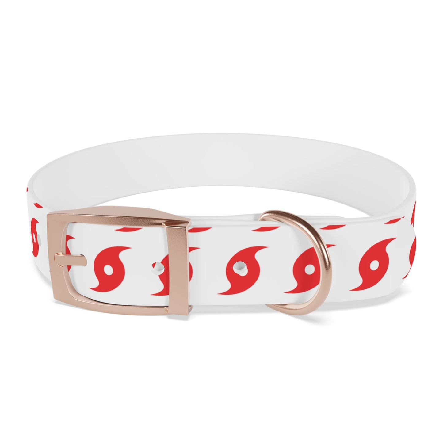 Hurricane Icon (Red) Dog Collar