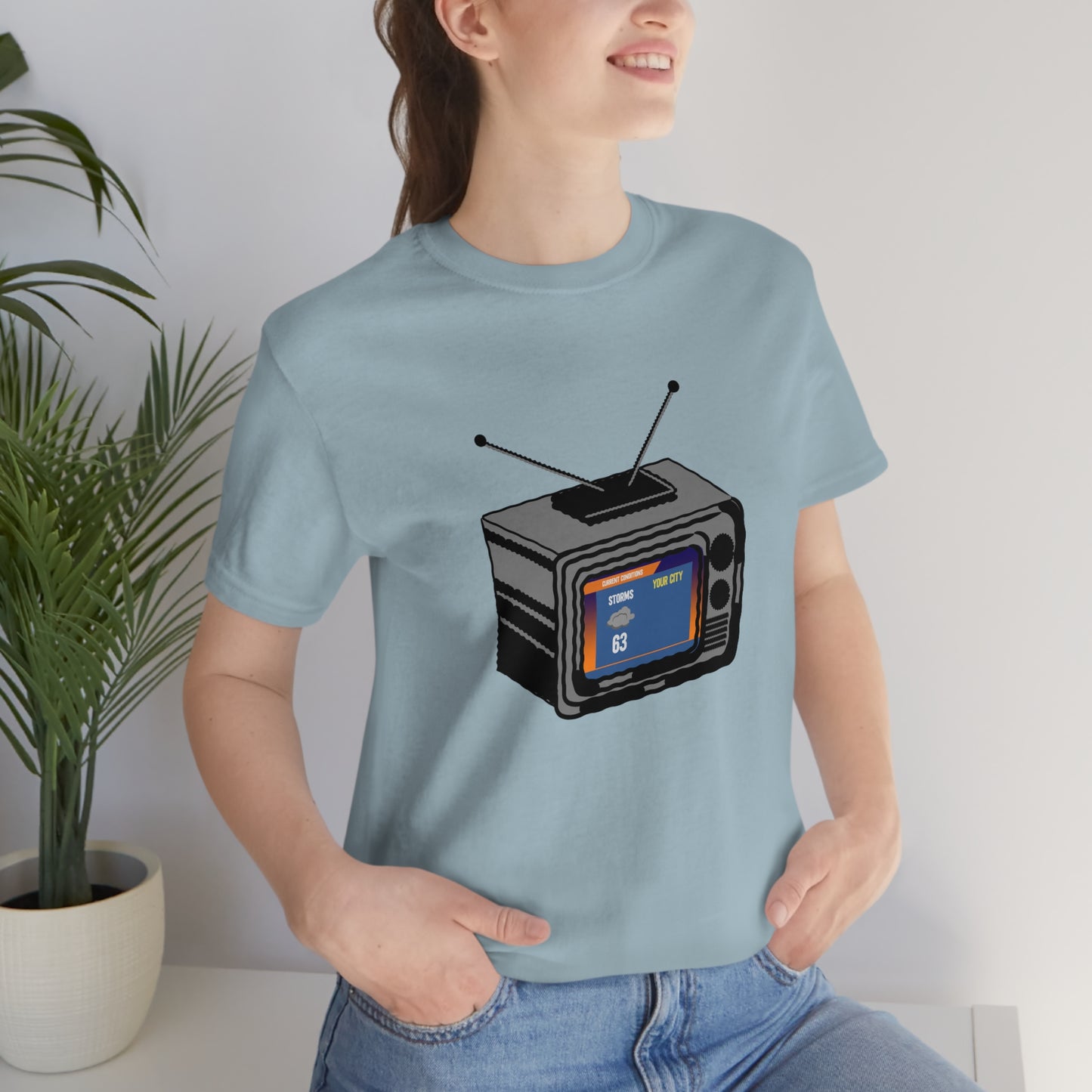 Retro TV Forecast Tee