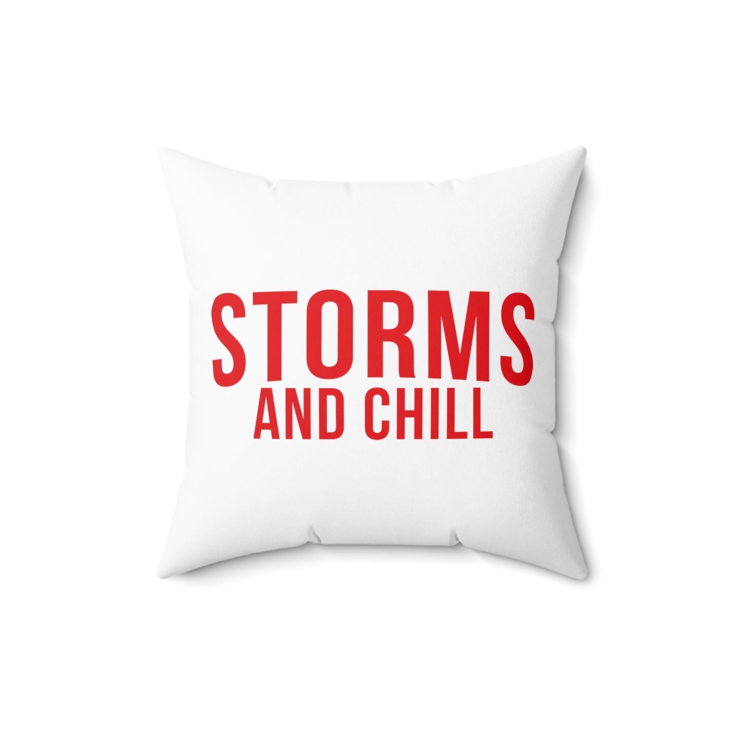 Storms and Chill Throw Pillow