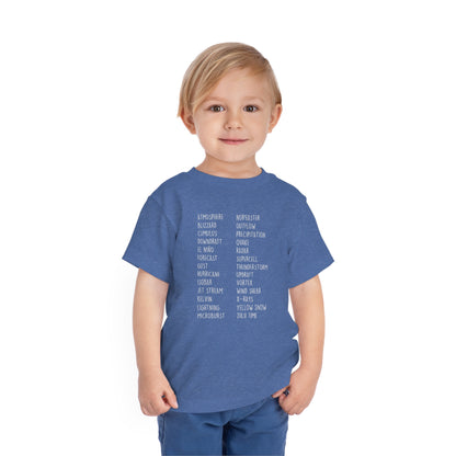 Weather ABCs Toddler Tee