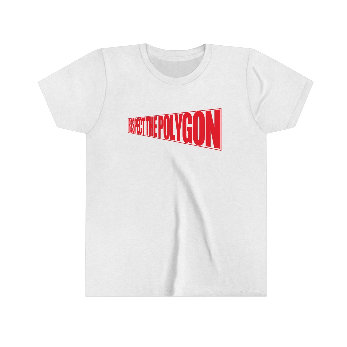 Respect The Polygon Kids Tee