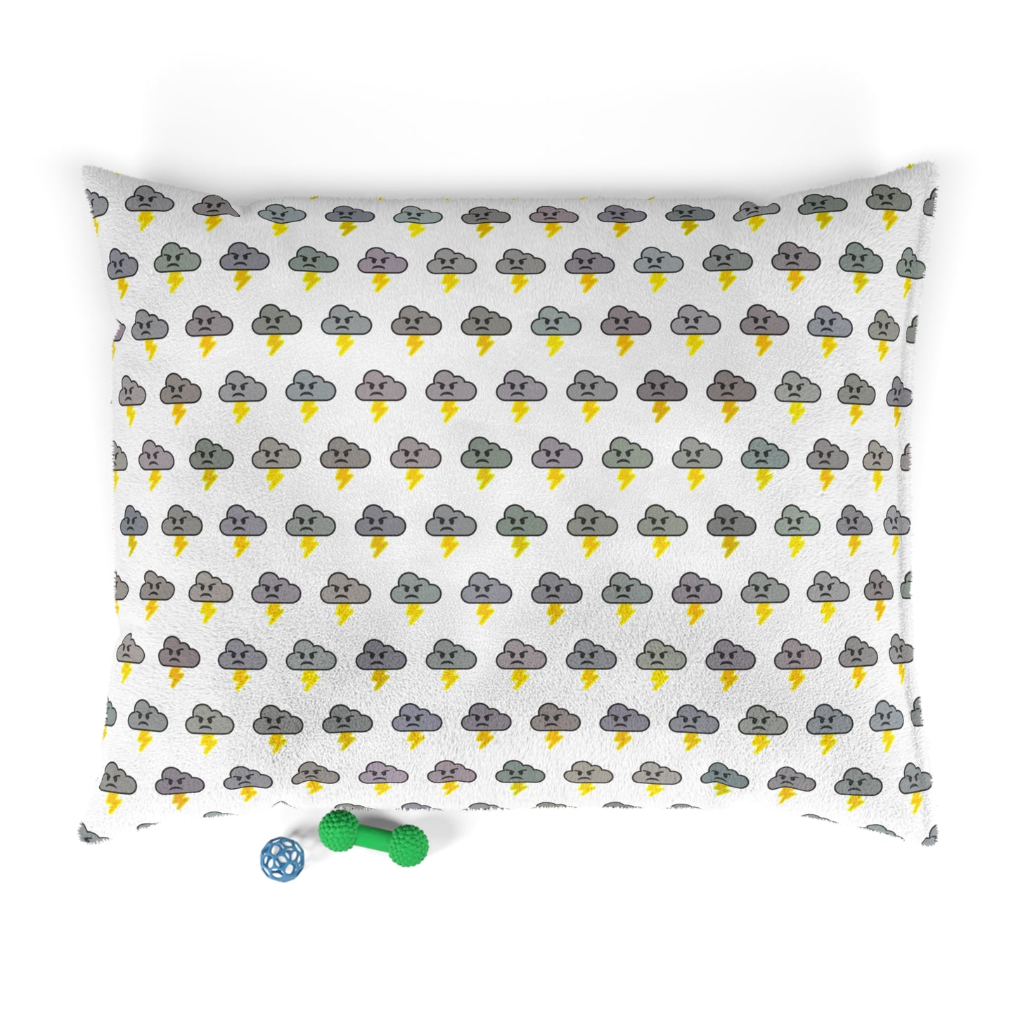 Storm Emoji Pet Bed